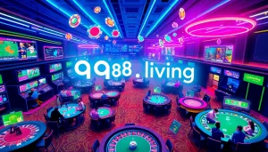 Experience the exhilarating atmosphere of qq88.living with dynamic gaming and vibrant scenes.