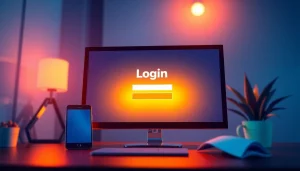 Access the login togeltimur page with a sleek and modern interface.