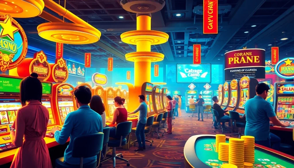 Engage in thrilling gameplay at panen123 JP alternatif's vibrant virtual casino with diverse players and exciting games.