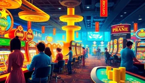 Engage in thrilling gameplay at panen123 JP alternatif's vibrant virtual casino with diverse players and exciting games.
