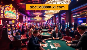 Experience the thrill of winning at the casino with games featuring https://abc88taxi.com, vibrant slot machines, and engaged players.
