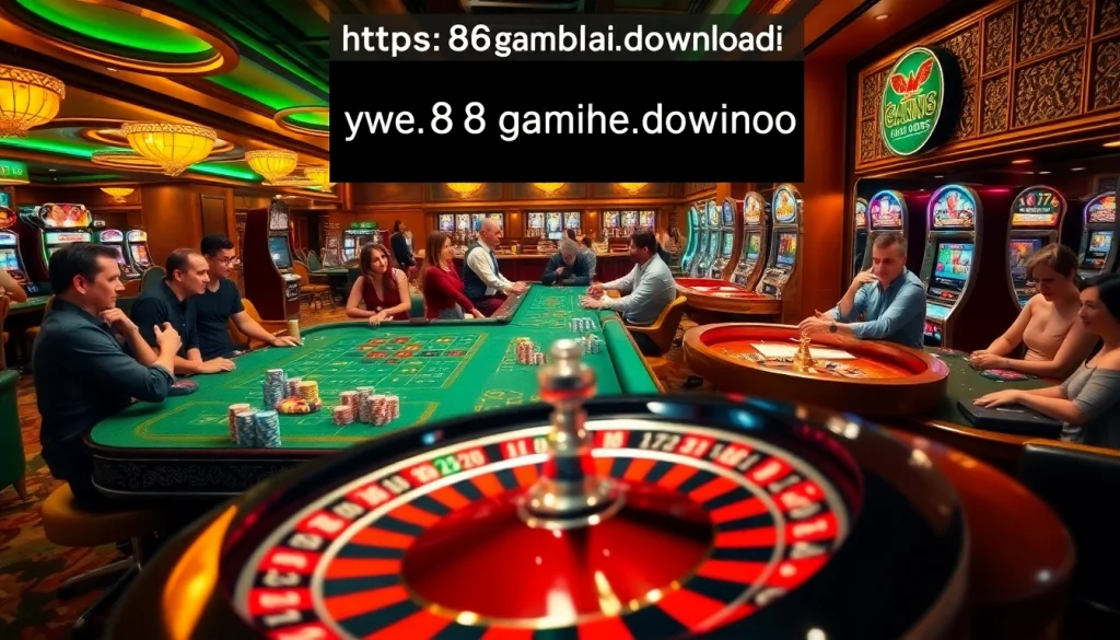 Experience the thrill of the casino with gameplay from https://68gamebai.download/ featuring vibrant roulette and poker tables.