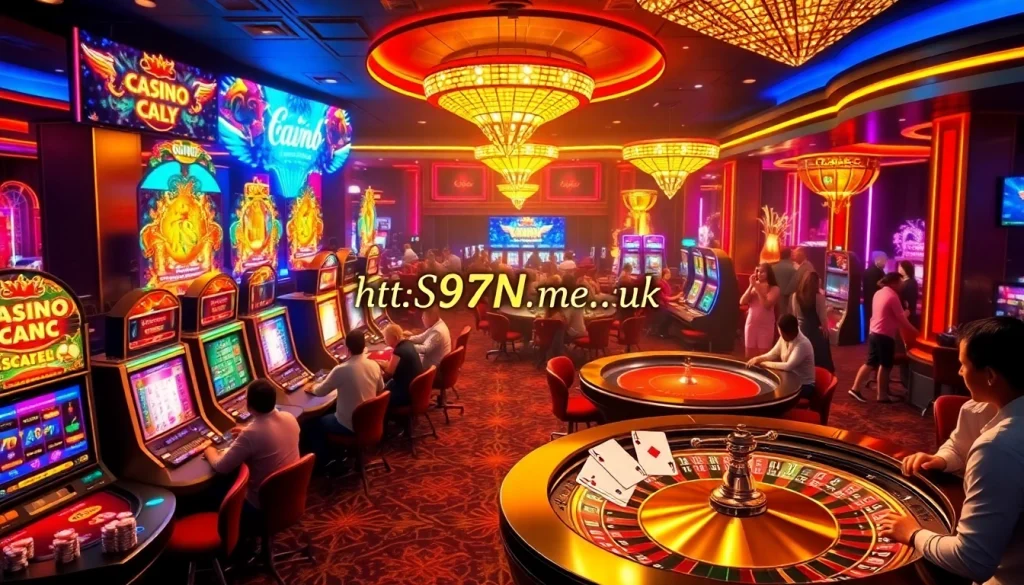 Experience the thrills of winning at casinos through https://69vn.me.uk/ with vibrant slot machines and intense poker games.
