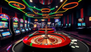 Experience the thrill of betting at https://hb88bet.biz/ with vibrant slot machines and poker tables.