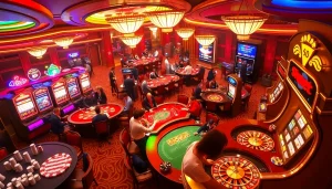 Exciting casino gaming experience at https://shbet.cruises/ showcasing vibrant games and thrilling bets.