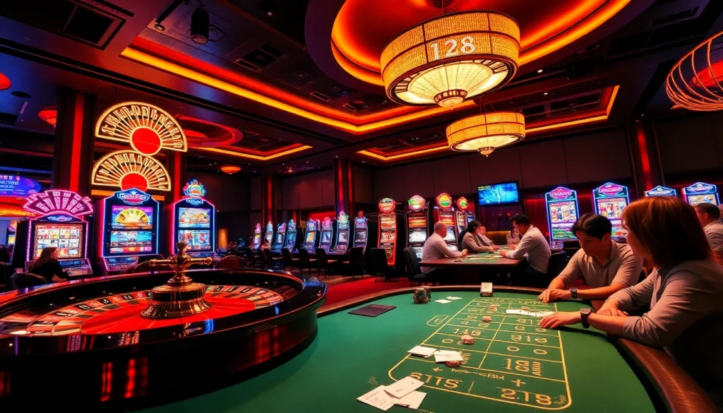 Experience the thrill of rr88 com with high-stakes poker and vibrant slot machines.