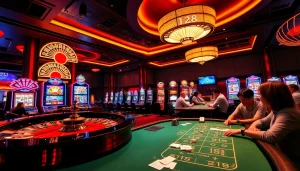 Experience the thrill of rr88 com with high-stakes poker and vibrant slot machines.