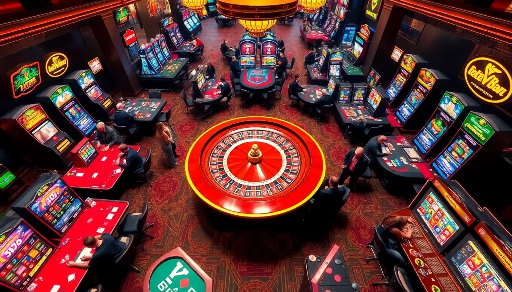 Explore thrilling gambling fun at https://ketqua24.net/ with players and vivid slot machines.