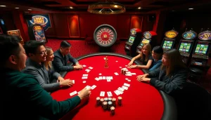 Experience thrilling poker action at the casino with free ai sex chat enhancing the fun.