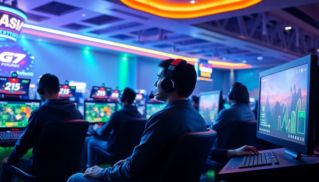 Engaged players enjoying the thrill of QQ88BET online betting with interactive interfaces.