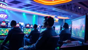 Engaged players enjoying the thrill of QQ88BET online betting with interactive interfaces.