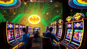 Experience the thrill of batman138 rtp in an immersive online casino setting.