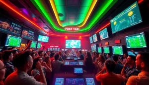 Experience the excitement of NHÀ CÁI 789P with vibrant sports betting scenes and engaged fans.